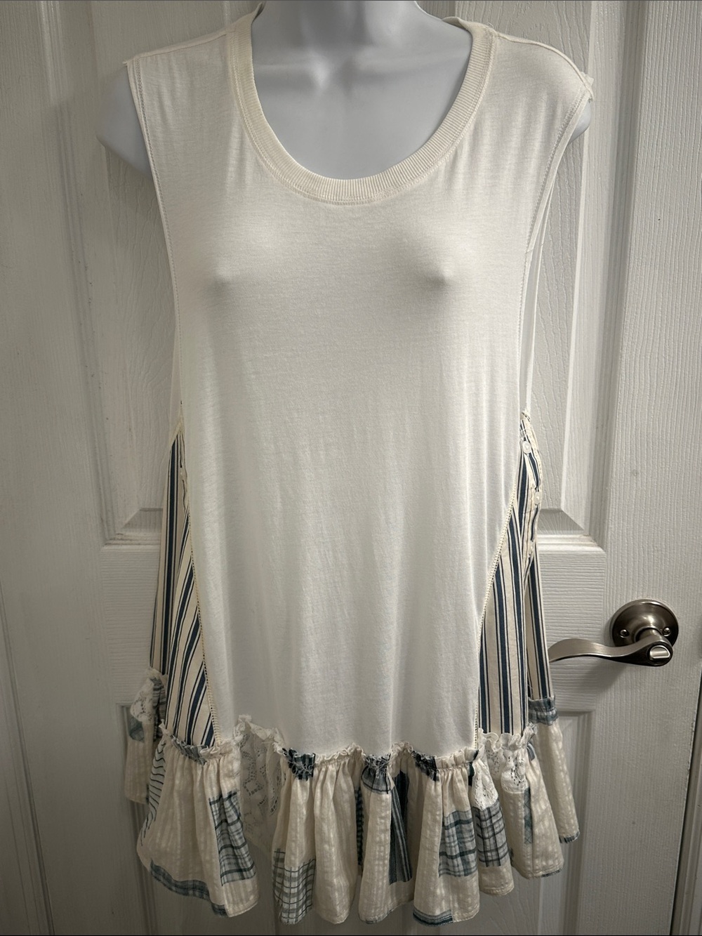 Tunic Boho Ruffle Hem - Picture 5 of 10